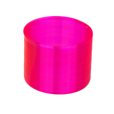 Spirale, Neon, ca. 7,5 cm,