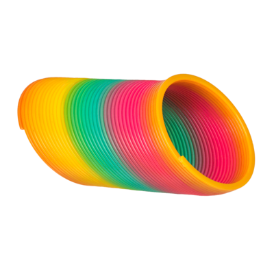 Spirale, Regenbogen, ca. 10 cm,