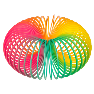 Spirale, Regenbogen, ca. 10 cm,