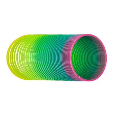 Spirale, Regenbogen, ca. 6,5 cm,