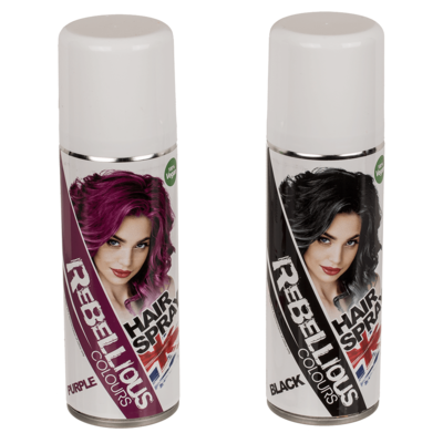 Spray colorant pour cheveux, 125 ml,