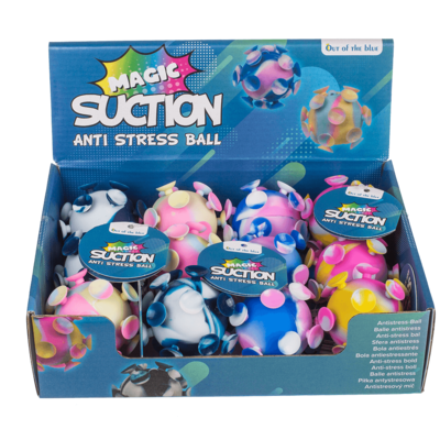Squeeze anti stress ball, Magic Suction,