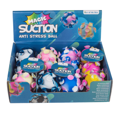 Squeeze Antistress-Ball, Magic Suction,