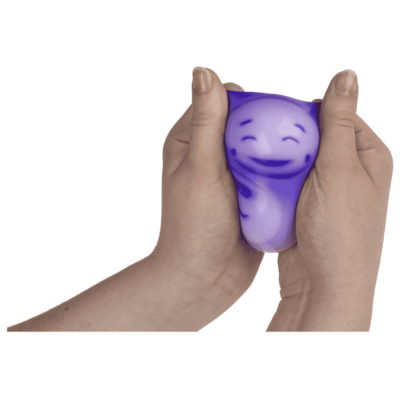 Squeeze Ball, Funny Faces, 6 cm,