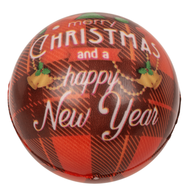 Squeeze ball, Santa's Crew, 6 cm, 4 assorted,