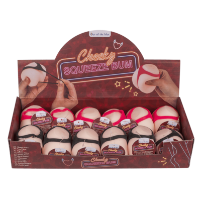 Squeeze Cheeky Bum, 9 x 6 x 6,5 cm,