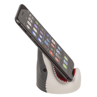 Squeeze phone stand, Shark, 8,5 cm,