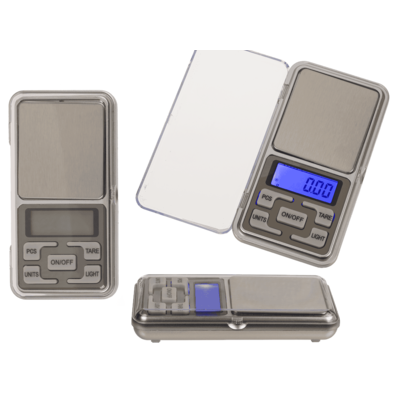 Stainless steel precision scales, 12 x 6 cm,