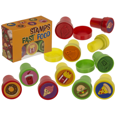 Stamps, Fast Food, 2,5 cm.