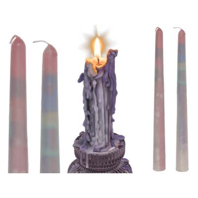 Stick drip candle, 26 x 2 cm,
