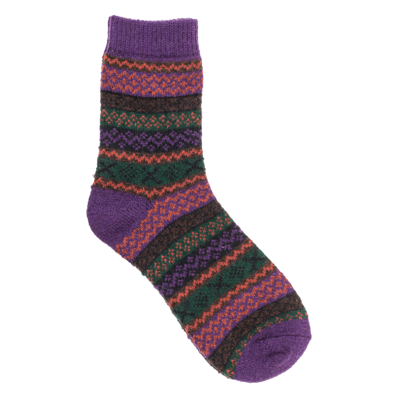 Stricksocken, Unisex, Stripes,