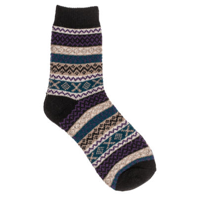 Stricksocken, Unisex, Stripes,