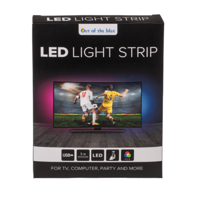 Striscia luminosa con LED cambiacolore, L: 5 m,