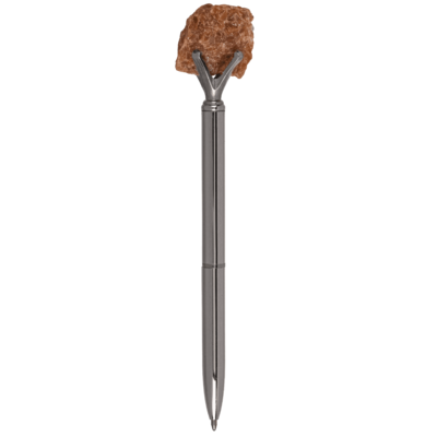 Stylo à bille avec pierre précieuse, Cristaux de