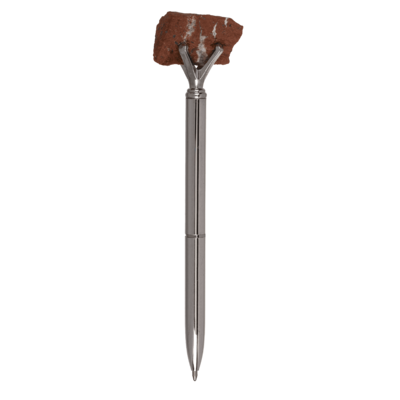Stylo à bille avec pierre précieuse, Cristaux de