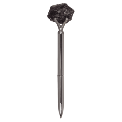 Stylo à bille avec pierre précieuse, Cristaux de