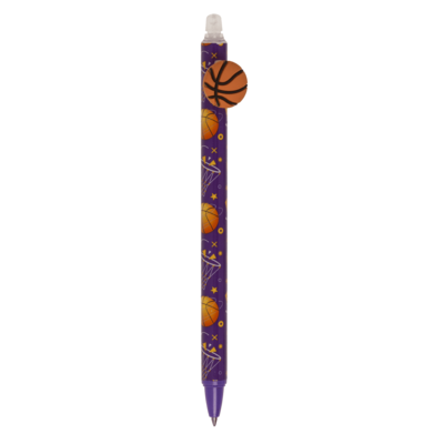 Stylo effaçable, football et basket-ball