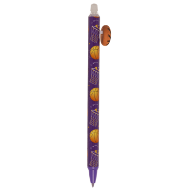 Stylo effaçable, football et basket-ball