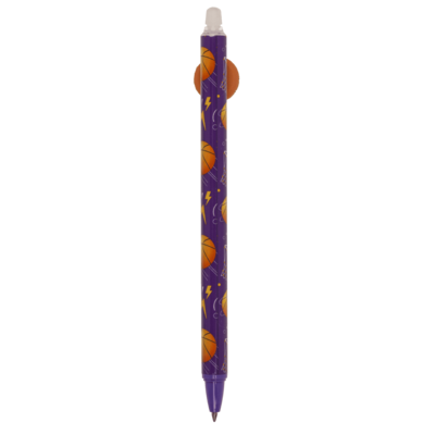 Stylo effaçable, football et basket-ball