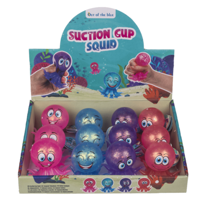 Suction Cup Squid, with gel filling,