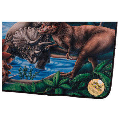 Tappeto decorativo, Dinosauro, 80 x 50 cm,
