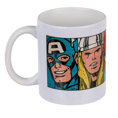Comprar Taza Marvel Panel Capitán América