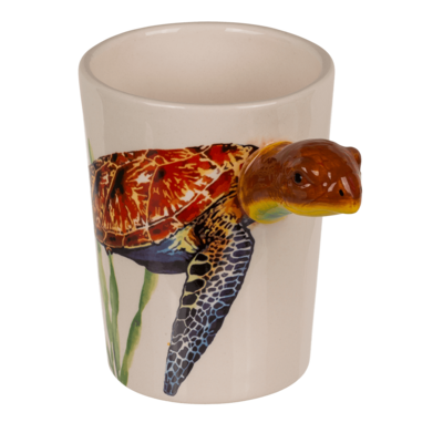 Taza, tortuga, aprox. 11 x 8,5 cm, aprox. 300 ml,