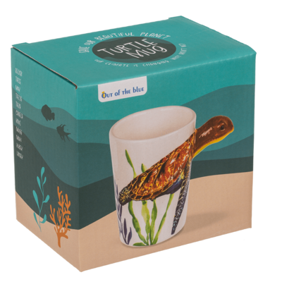 Taza, tortuga, aprox. 11 x 8,5 cm, aprox. 300 ml,