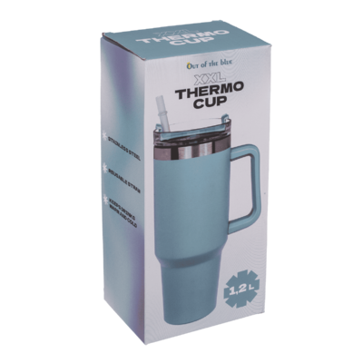 Tazza termica XXL, con inserto in acciaio inox