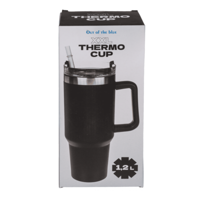 Tazza termica XXL, con inserto in acciaio inox