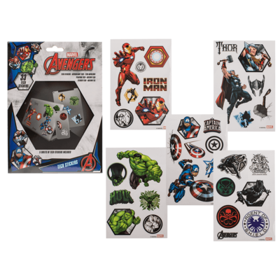 Tech Stickers Set, Avengers (Heroes),