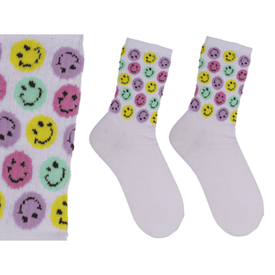 Tennis-Socken, Be Happy, Größe 38-42,