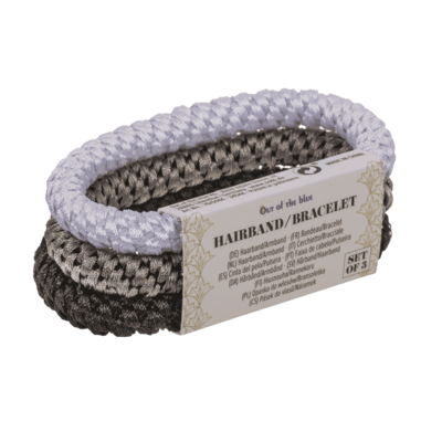 Textil-Haarband/Armband, Basic,