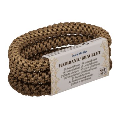 Textil-Haarband/Armband, Natural,