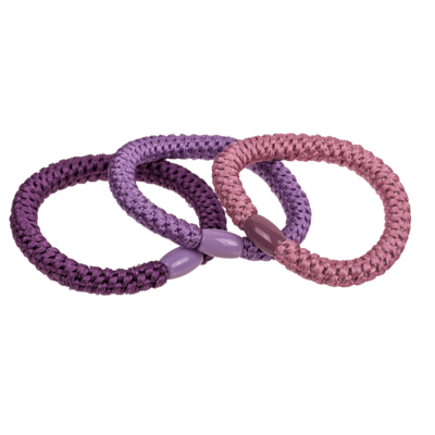 Textil-Haarband/Armband, Purple Shades,