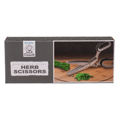 Tijeras para hierbas de acero inoxidable