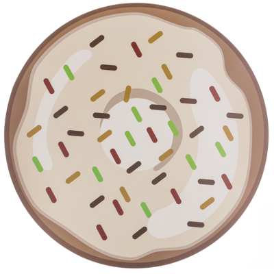 Tischset, Donut, D: ca. 38 cm,
