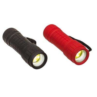 Torcia in ABS con LED COB, circa 10 cm