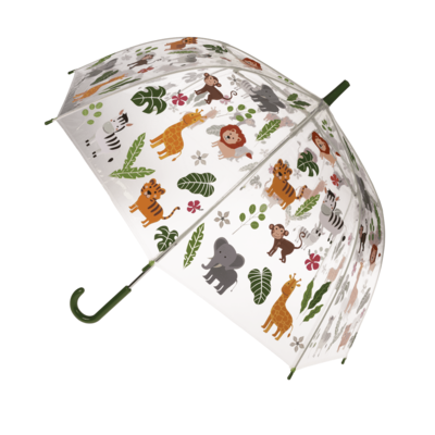 Transparent kids umbrella, D: 72cm,