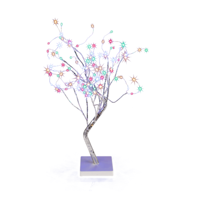 Tree with 108 colourful LED, ca. 50 cm,