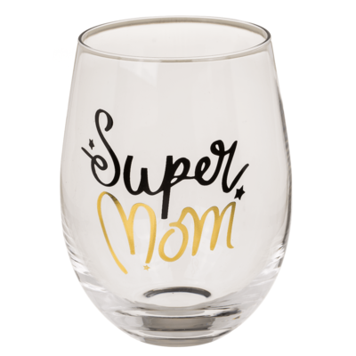 Trinkglas, Super Mom & Daddy Cool,