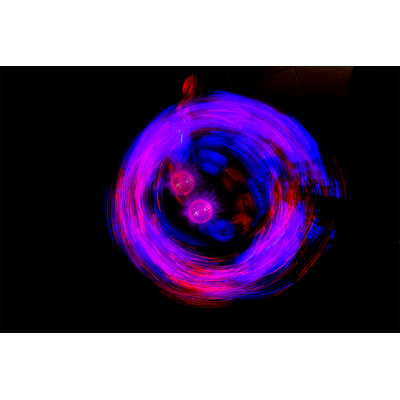 Trottola salterina con LED, 32 x 15 cm,