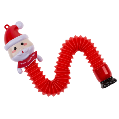 Tubo extensible, Papá Noel, con LED, incl. 3 pilas