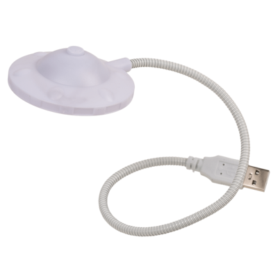 UFO LED USB, circa 6,5 x 33 cm, con cavo USB;