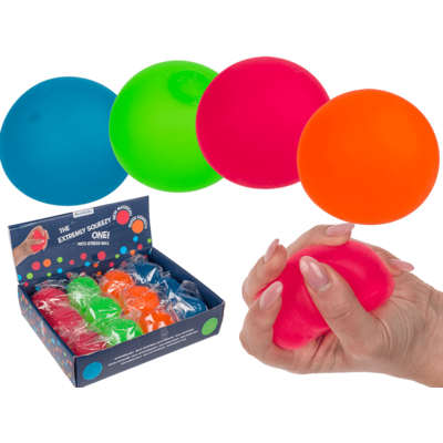 Ultra soft anti stress ball, Neon,