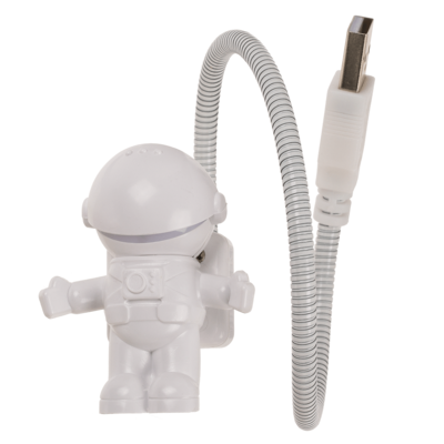 USB LED Astronaut, ca. 7 x 33,5 cm, mit USB-Kabel,