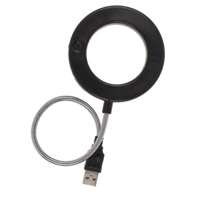 USB-LED Ring mit 3 Intensitäten,