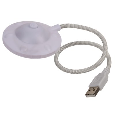 USB LED UFO, ca. 6,5 x 33 cm, avec câble USB ;