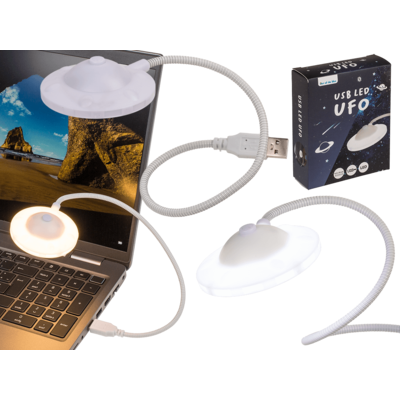 USB LED UFO, ca. 6,5 x 33 cm, with USB cable;