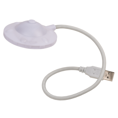 USB LED UFO, ca. 6,5 x 33 cm, with USB cable;